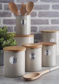 img 3 attached to 🔍 Typhoon Living Utensil Storage Pot, 15 x 12.5 cm, Putty: Optimize Your Kitchen Organization