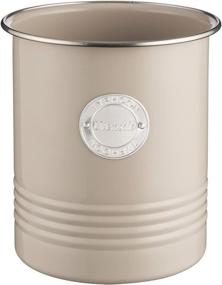 img 4 attached to 🔍 Typhoon Living Utensil Storage Pot, 15 x 12.5 cm, Putty: Optimize Your Kitchen Organization