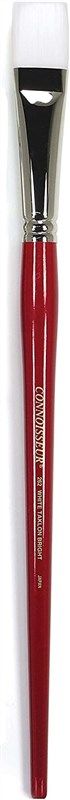 connoisseur 35074 white taklon bright logo