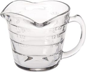 img 1 attached to Dozenegg Triple Measuring Glass Ounce