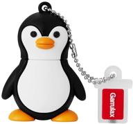 🐧 garrulax водонепроницаемый usb-флеш-накопитель, 8 гб / 16 гб / 32 гб usb 2.0 память обновлена для хранения данных, флеш-накопители pendrive thumb drives (32 гб, милый пингвин) логотип