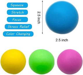 img 2 attached to 🌈 Unwind and Recharge: Eutreec Stress Ball Color Changing - Relieve Stress and Boost Focus