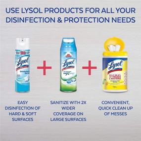 img 1 attached to 🍋 Lysol Disinfecting Wipes: Lemon & Lime Blossom (80ct, Pack of 3) - Packaging Varies