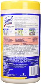 img 3 attached to 🍋 Lysol Disinfecting Wipes: Lemon & Lime Blossom (80ct, Pack of 3) - Packaging Varies