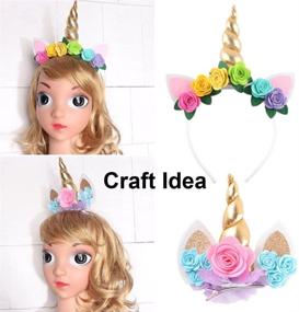 img 2 attached to YYCRAFT 20PCS Flower Applique Bow Mix