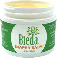 bieda diaper balm: успокаивающий натуральный крем для пеленок для нежной кожи малыша (2 унции) логотип