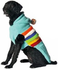 img 1 attached to X-Large Chilly Dog 🐶 Ski Bum Hoodie Pet Sweater