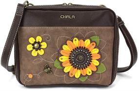 img 4 attached to 👜 Chala Wallet Companion Organizer: Stylish Pawprint Gray Women's Handbags & Wallets