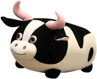 🐮 15.7inch cow plush pillow stuffed toy – super soft anime stuffed animal pillow for birthday gift, cute plushies for boys and girls logo