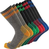 🧦 cerebro merino wool mid-calf socks for men - moisture-wicking cushioned hiking socks for home, trekking, and outdoor activities logo