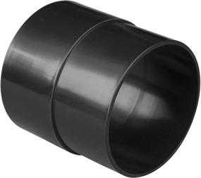 img 3 attached to 💨 Efficient Dust Collection Fittings: POWERTEC 70125 4-Inch Pipe Hose Adapter - ABS Plastic Quick Coupler for Workshop, in Black