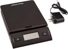 img 4 attached to 📦 Accuteck W-8250-50B: All-in-One Black Digital Postal Scale (50 lb) with Adapter