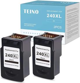 img 4 attached to 🖨️ TEINO Восстановленные картриджи для чернил Canon PG-240XL 240XL 240 - Совместимые с Canon PIXMA TS5120 MG3620 MX532 MG3520 MX452 MX472 MX432 MG2120 MG3222 MG3220 MG3122 MX479 MX512 (черные, 2 штуки)