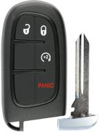 🔑 keylessoption keyless entry remote start car alarm key fob for 2013-2018 ram 1500, 2500, 3500 - gq4-54t: unbeatable convenience and enhanced security logo