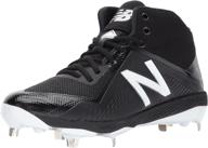 enhanced performance with new balance m4040v4 metal baseball men's shoes and athletic footwear logo