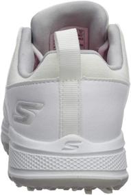 img 2 attached to Skechers Girls Finesse Spiked Golf Girls' Shoes