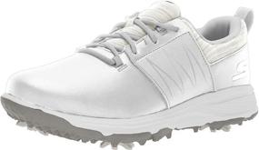 img 4 attached to Skechers Girls Finesse Spiked Golf Girls' Shoes