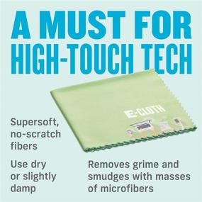 img 2 attached to E-Cloth Reusable Personal Electronics Microfiber Cleaning Cloth - 300 Wash 📱 Guarantee - Green - 1 Pack: Ideal for Phones, Tablets & Devices!