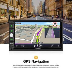 img 2 attached to 🚗 Автомобильная стереосистема Vanku PX6 на Android 10 - 4+64ГБ, GPS, WiFi, поддержка Android Auto, камера заднего вида, USB SD, сенсорный экран 7
