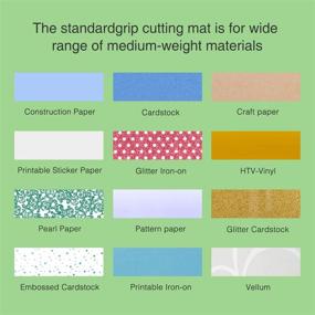 img 2 attached to 🔪 Оригинальный нож Funnycut для режущего станка Cricut Maker/Explore Air 2/Air/One - Набор из 3 штук (12x12 дюймов) - Запасные аксессуары для ковриков Cricut Cricket