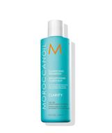 🌿 moroccanoil clarifying shampoo: discover pure hair renewal logo