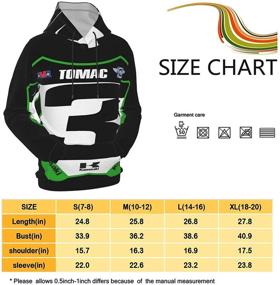 img 2 attached to 👕 Trendy 3D Youth Pullover Hoodies: Tomac-2020 Sweatshirts for a Fashionable Look