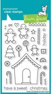 lawn fawn acrylic stamps christmas logo