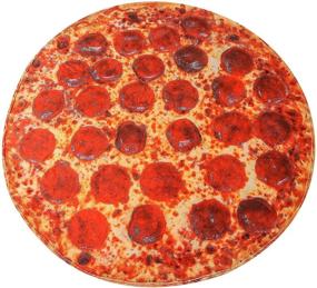 img 4 attached to Funny Pizza Blanket Pepperoni Everyone