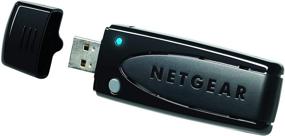 img 2 attached to 🔌 Black Netgear WNDA3100v3 USB WiFi Wireless Adapter - N600 Dual Band 1.1 2.0