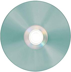 img 1 attached to 📀 100pk Spindle Optical Quantum Blue AZO CD-R 700MB 52X White Inkjet Hub Printable Recordable Media Disc - OQCD52BWIPH-BX