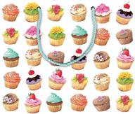 entertaining caspari cupcakes paper 1 count logo