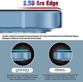 img 1 attached to Протектор QHOHQ для iPhone 6 7 против царапин