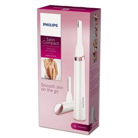 img 1 attached to 💁 Philips Norelco HP6393/50 Beauty Precision Trimmer for Women, multifunctional