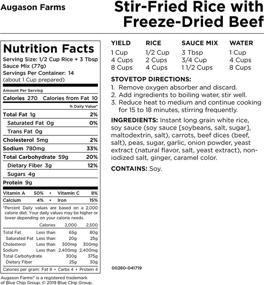 img 2 attached to Augason Farms Stir Fried Freeze Dried White