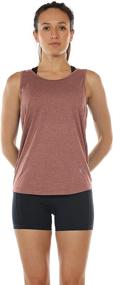 img 3 attached to Icyzone Women's Workout Tank Tops - Strappy Open Back Athletic Tanks, Yoga Tops, Gym Shirts