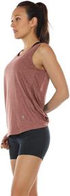 img 1 attached to Icyzone Women's Workout Tank Tops - Strappy Open Back Athletic Tanks, Yoga Tops, Gym Shirts