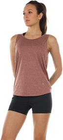 img 2 attached to Icyzone Women's Workout Tank Tops - Strappy Open Back Athletic Tanks, Yoga Tops, Gym Shirts