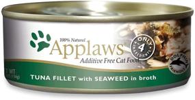 img 1 attached to 🐟 Applaws Tuna with Seaweed Cat Tin - 24 Pack (2.4oz) - Optimize Your Search