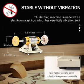 img 1 attached to 🔧 Liberate Your Woodworking Projects With LIBAOTML Adjustable Polishing Multi Function Woodcrafting: Unlocking Perfect Finish!