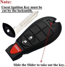 img 1 attached to SaverRemotes Compatible 2013 2018 Keyless Replacement Interior Accessories