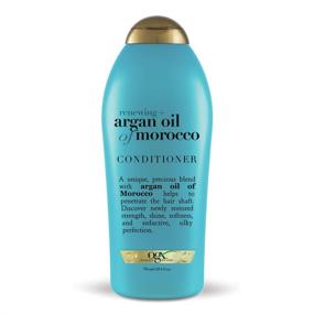 img 2 attached to 🌿 OGX Renewing Argan Oil of Morocco Hair Care Set - Shampoo & Conditioner 25.4 oz, Penetrating Oil 4 oz