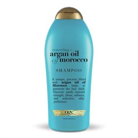 img 3 attached to 🌿 OGX Renewing Argan Oil of Morocco Hair Care Set - Shampoo & Conditioner 25.4 oz, Penetrating Oil 4 oz