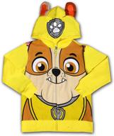 🐾 shop the trendy nickelodeon patrol character hoodie jacket for boys' clothing logo