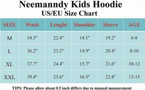 img 1 attached to 🎨 Colorful Painting Boys' Clothing Hoodies by Neemannndy - Fashionable Hoodies & Sweatshirts