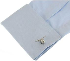 img 1 attached to 🦌 Stag Moose Head Cufflinks