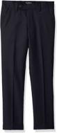 👖 solid black pants for boys - isaac mizrahi boys' clothing. logo