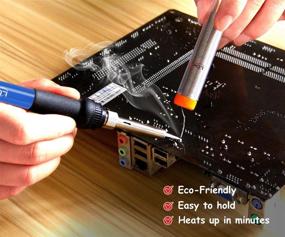 img 1 attached to LDK 300W Portable Multi Function Heat Gun & Electric 🔥 Soldering Iron Kit - DIY Shrink Wrapping, Drying Paint, Soldering Welding Tools