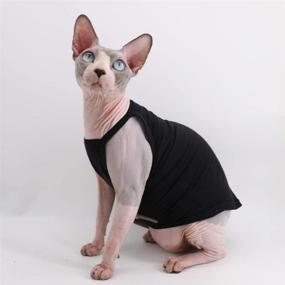 img 3 attached to Kitipcoo Sphynx Clothes Pullover Apparel