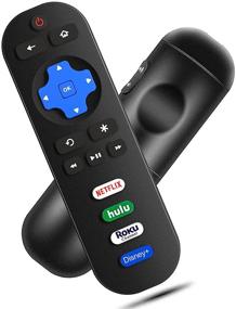 img 4 attached to Заменяющий пульт Motiexic RC280 RC282 для телевизоров TCL Roku Smart LED с кнопками Netflix, HULU, ROKU-Channel, Disney+ - не требуется настройка.