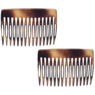 🌸 camilia paris cp50/2: small french hair combs set for women - strong hold hair clips, no slip styling accessories logo